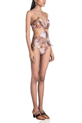 Hututi cutout interlaced trikini